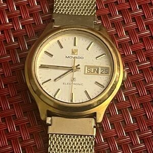 Movado Electric Gents Wristwatch